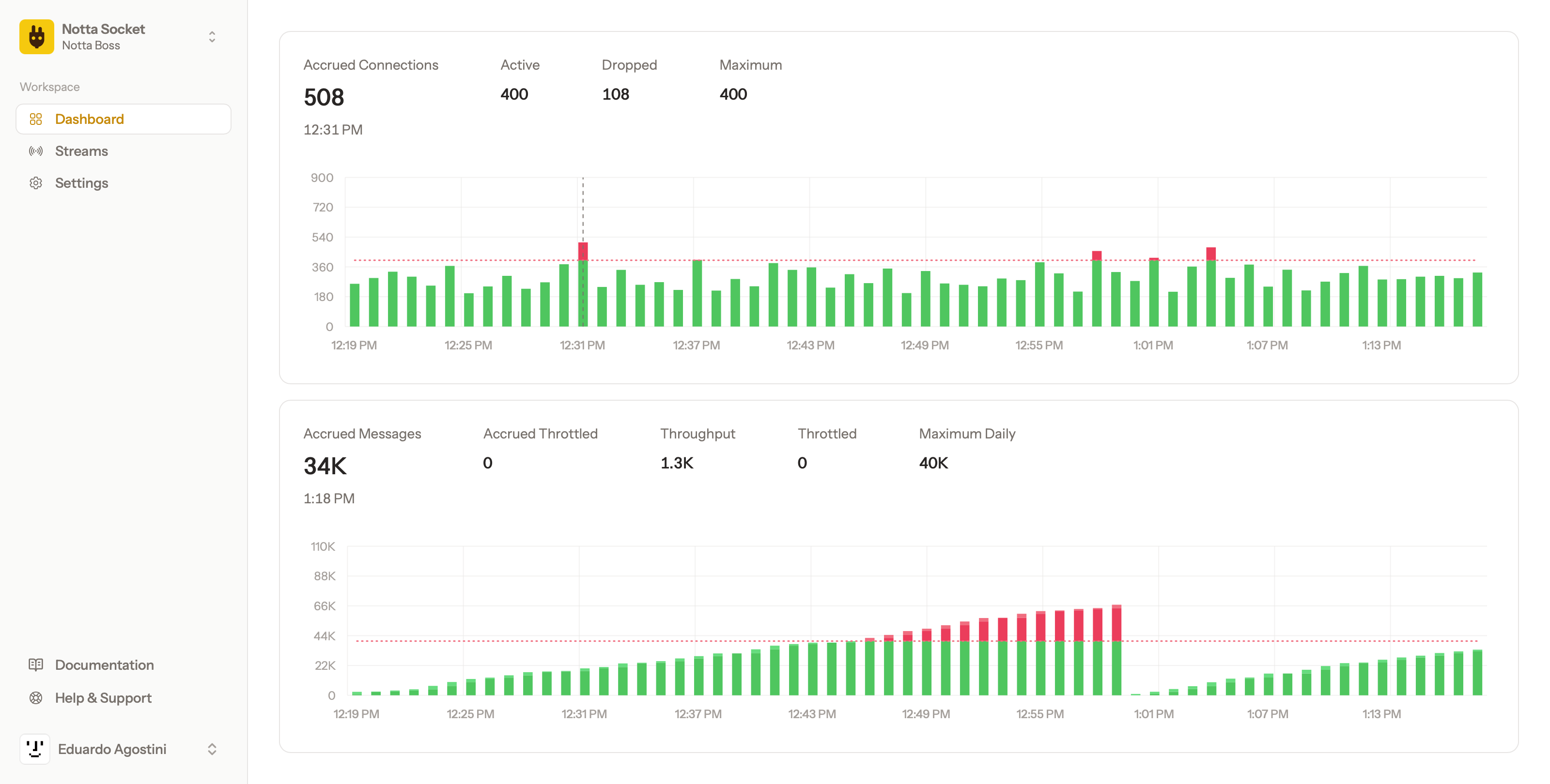 Notta Socket Screenshot